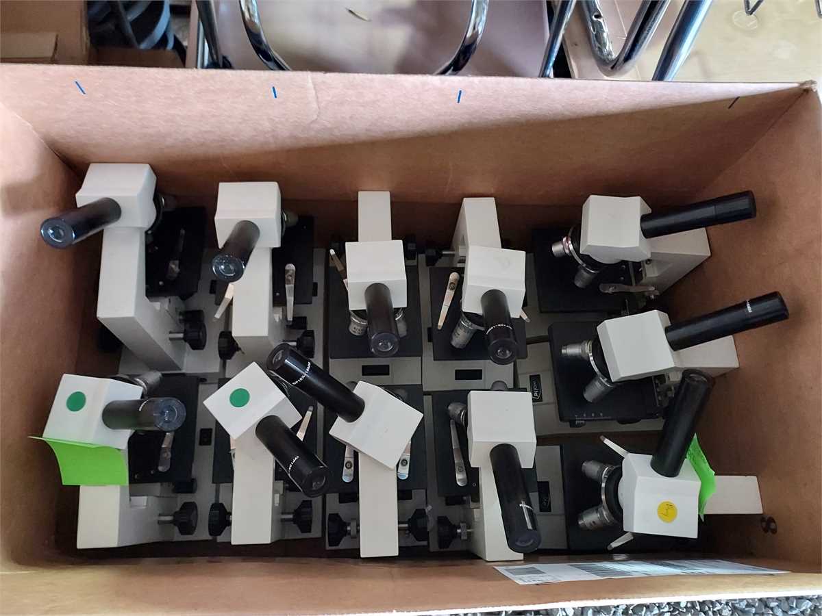 16 Wolfe Microscopes Online Government Auctions of Government Surplus