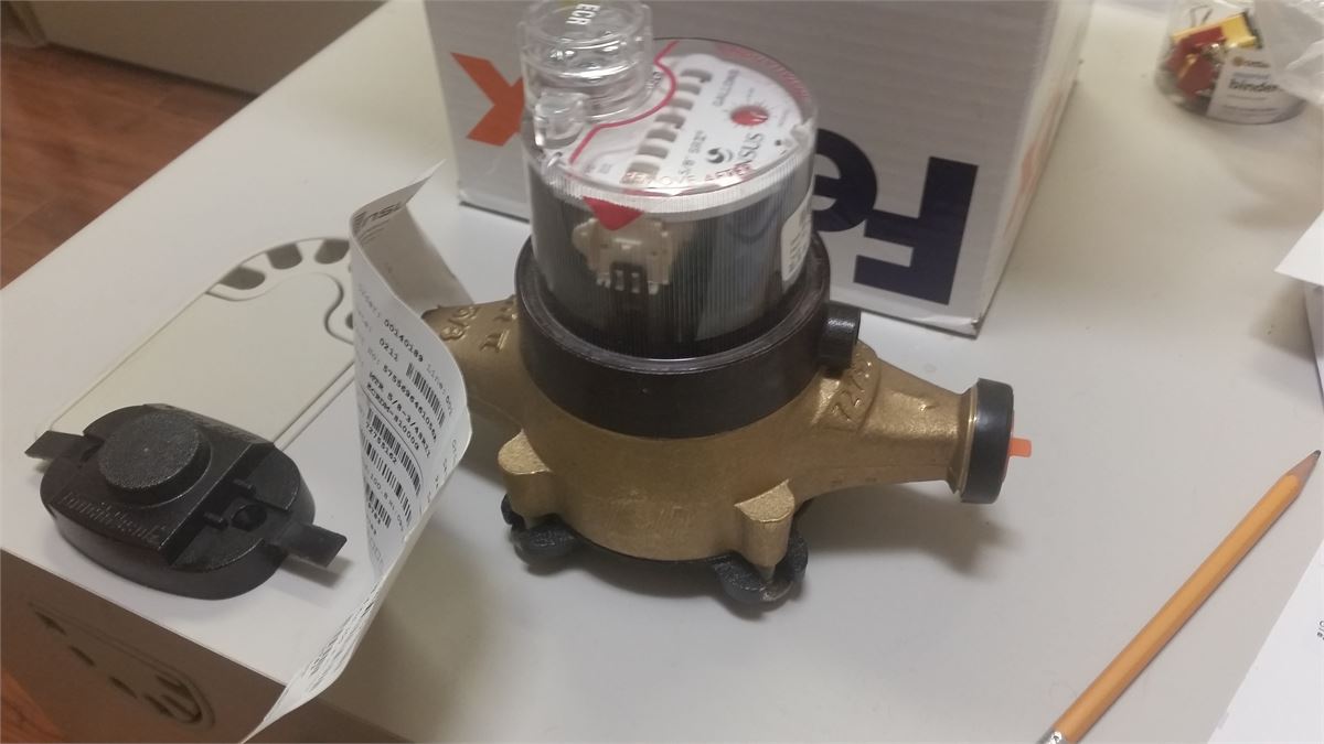 Sensus Sr Ii 58 Water Meter Online Government Auctions Of Government