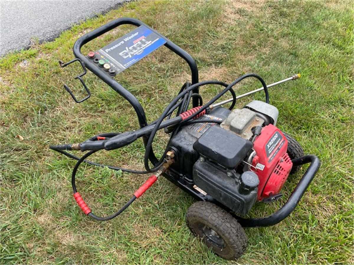Honda XR2500 Pressure Washer 5hp 2500 PSI Starts, Needs Work Online