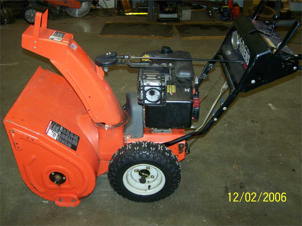Ariens 1024 Pro snowblower Online Government Auctions of Government