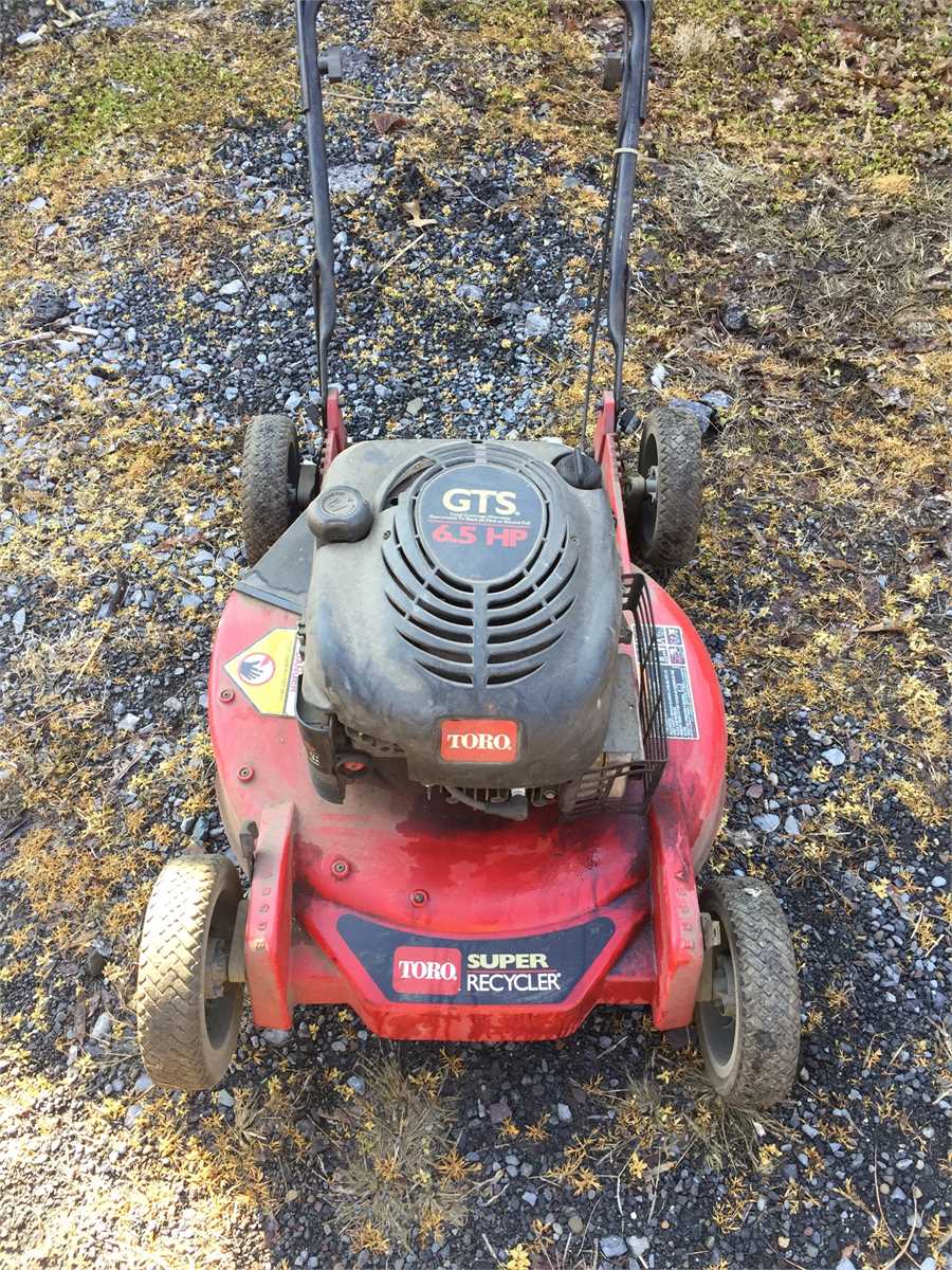 Toro GTS 6.5 lawn mower Online Government Auctions of Government