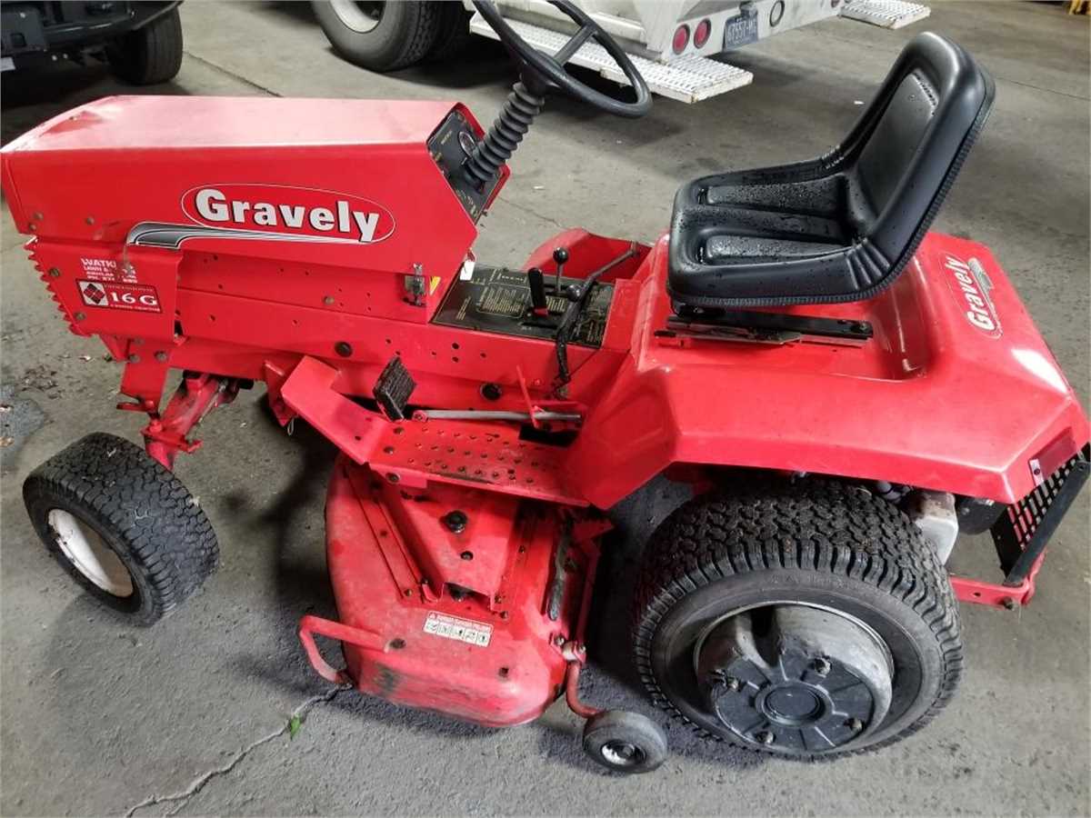 Gravely Tractor Model 16G w snow blower attachment Online