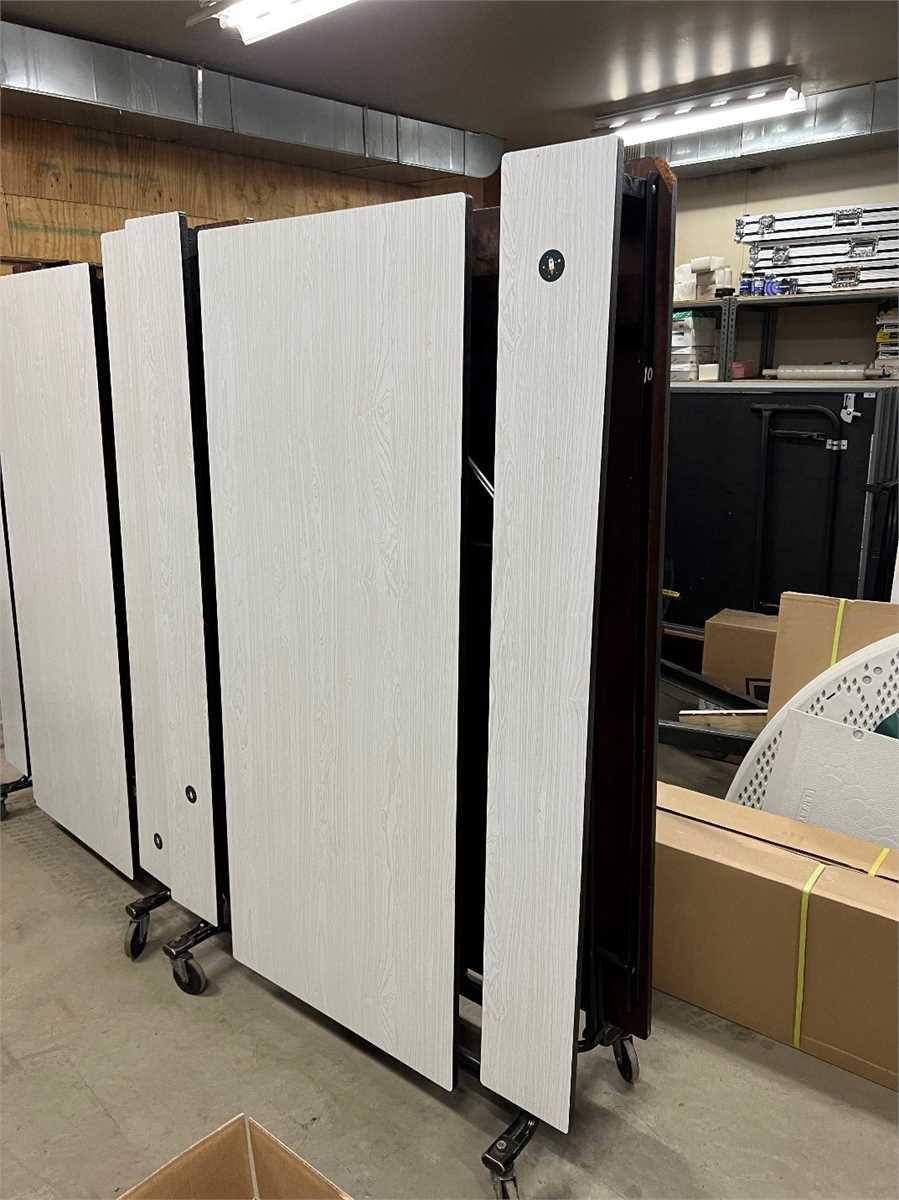 Three (3) Cafeteria folding tables Online Government Auctions of Government Surplus Municibid