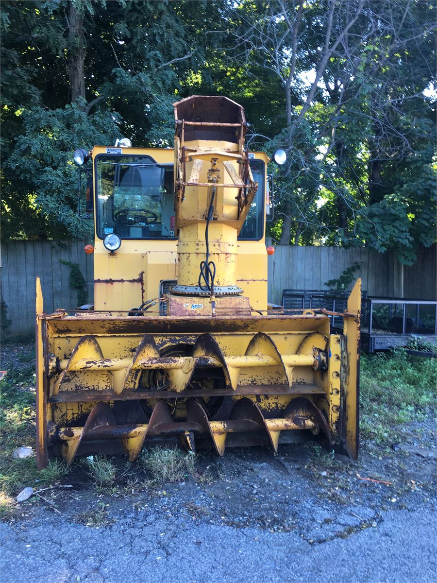 1979 SMI Sicard Model 5250 Snow Blower Online Government Auctions of