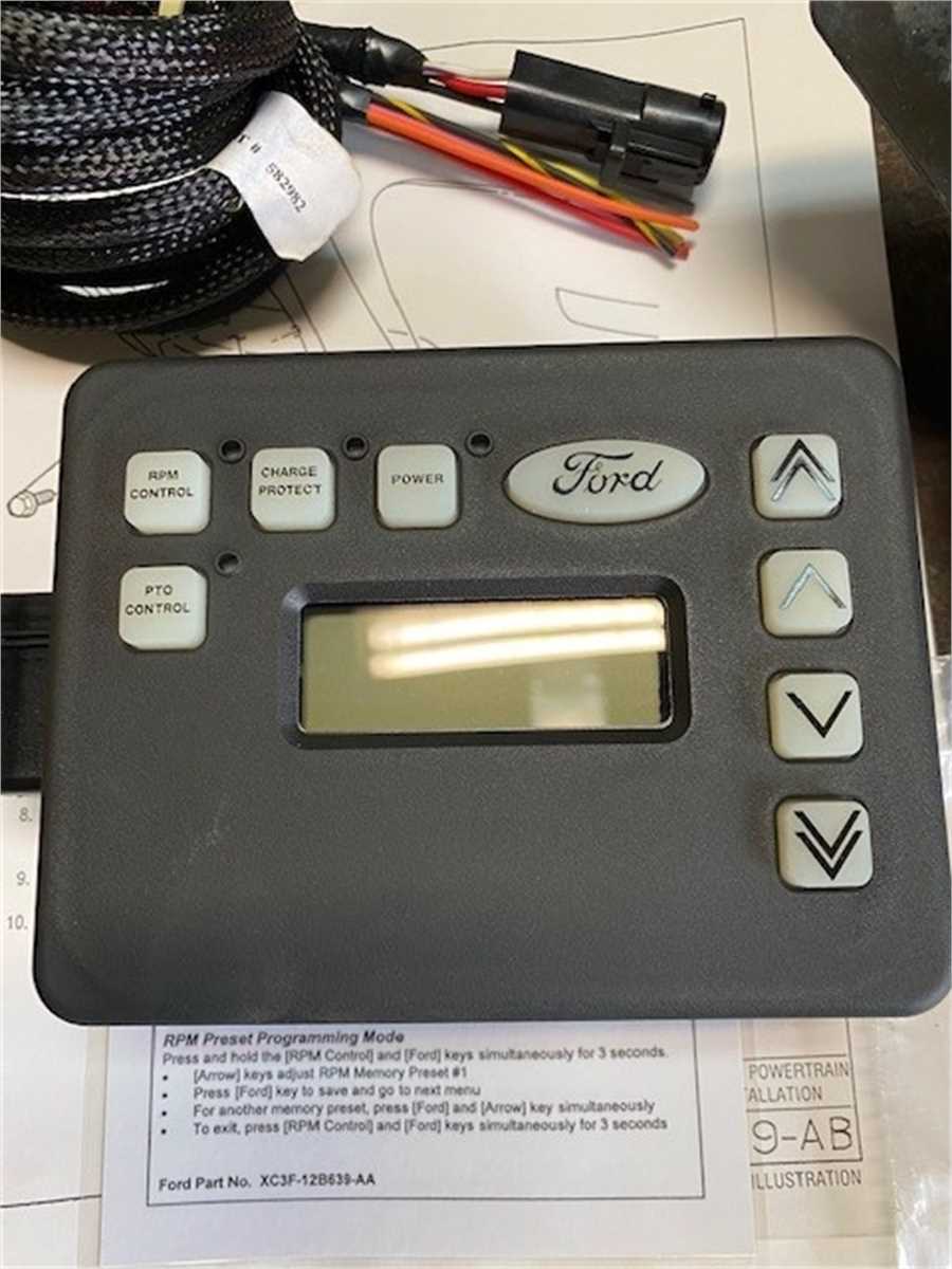 Ford 7.3L Powerstroke Diesel Auxiliary Idle Control Module Online Government Auctions of