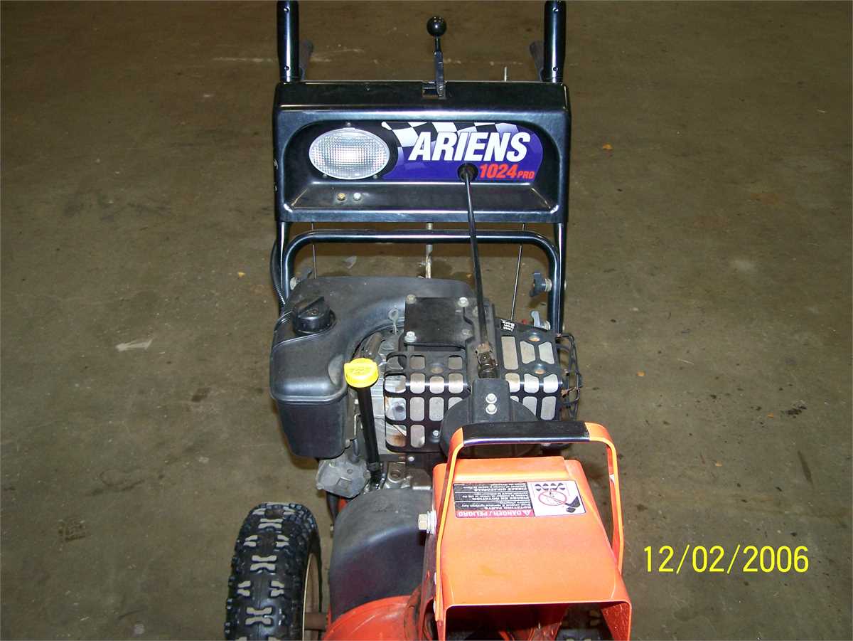 Ariens 1024 Pro snowblower Online Government Auctions of Government