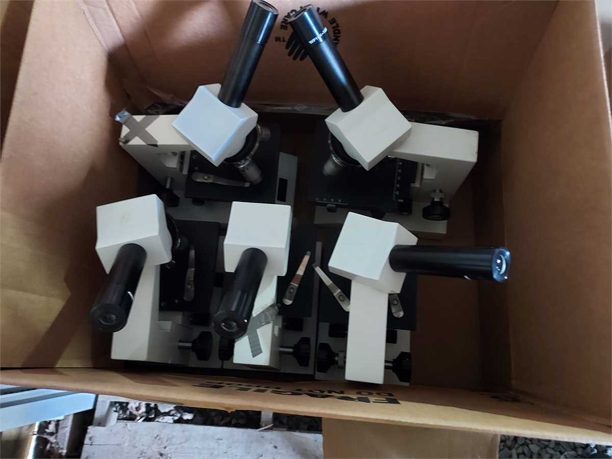 16 Wolfe Microscopes Online Government Auctions of Government Surplus