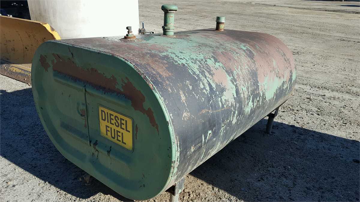 275 Horizontal Oil/Diesel Tank Online Government Auctions of Government