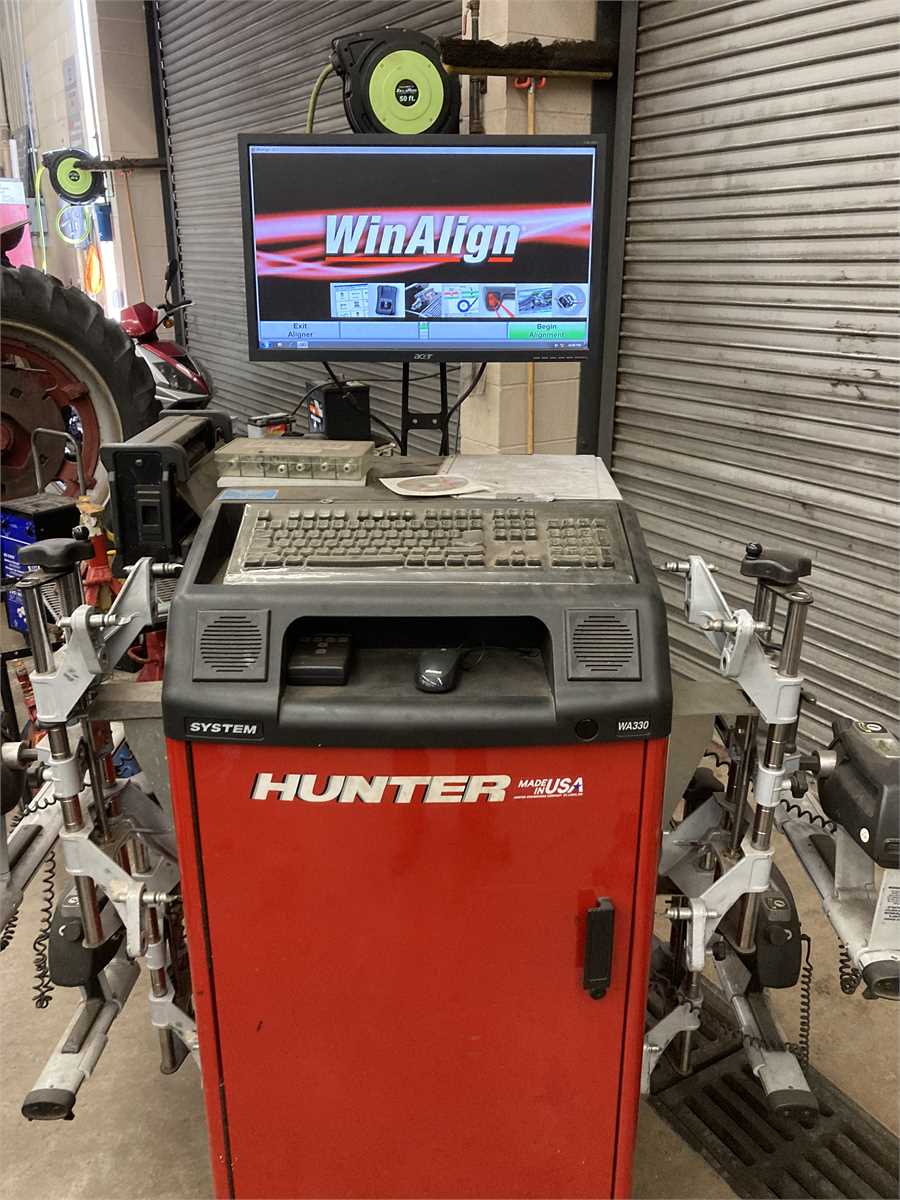 Hunter Alignment Machine Online Government Auctions of Government ...