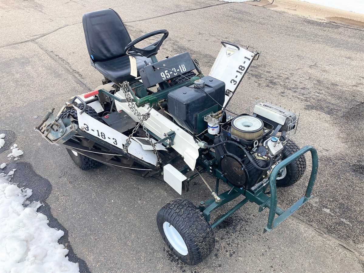 National Mower, 84 Ride On Reel Mower, Gas, 84 Cut - Roller Auctions