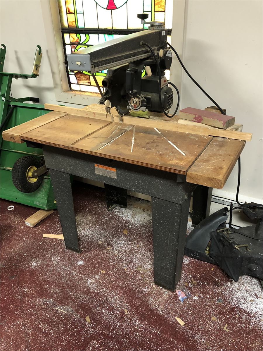 Black and Decker DeWalt Radial Arm Saw Online Government Auctions