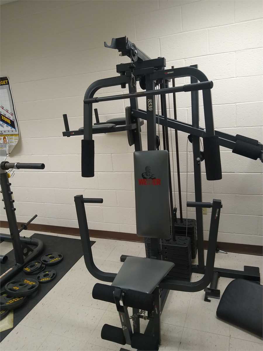 Weider 8530 best sale home gym