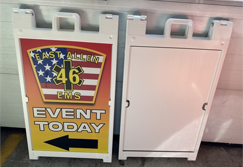 Large A-Frame Event Signs