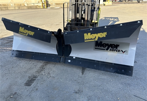 2020 Meyers Super V Stainless Steel snowplow