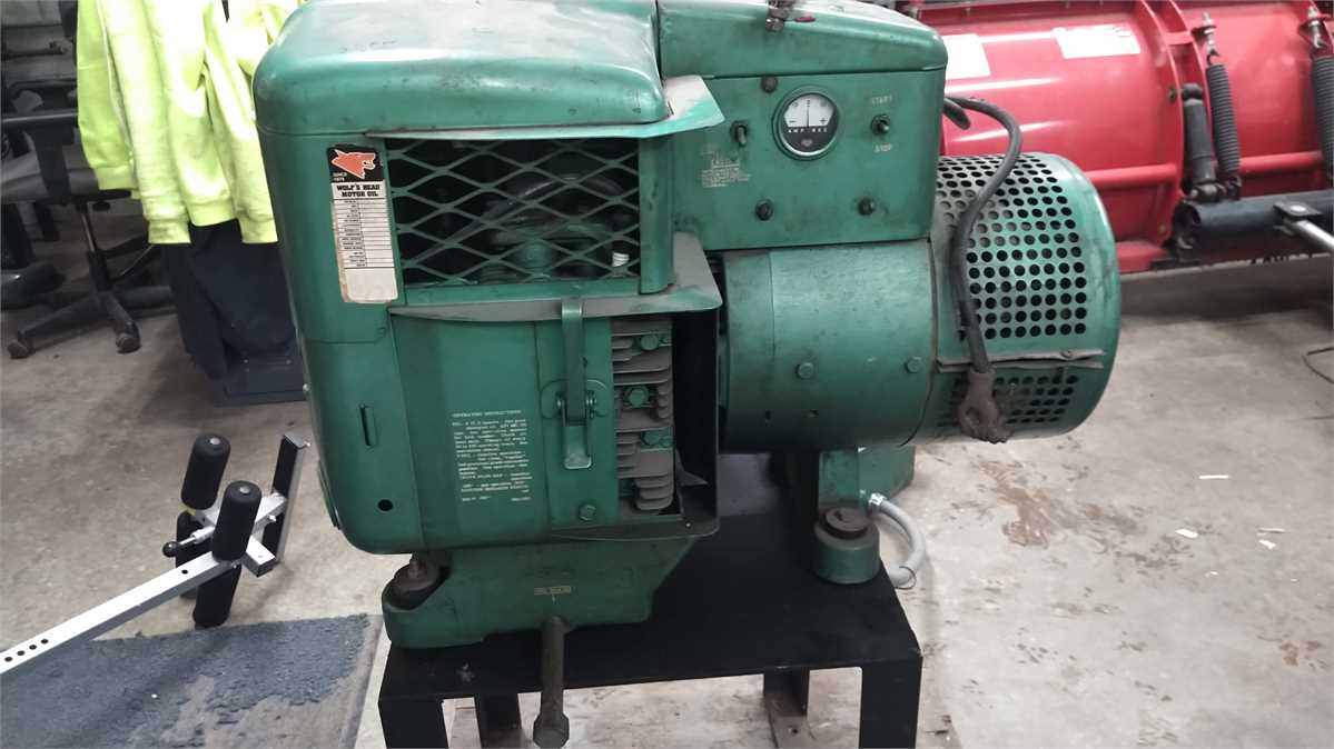 3.5 Kw Onan Generator with Transfer Switch Online Government Auctions ...