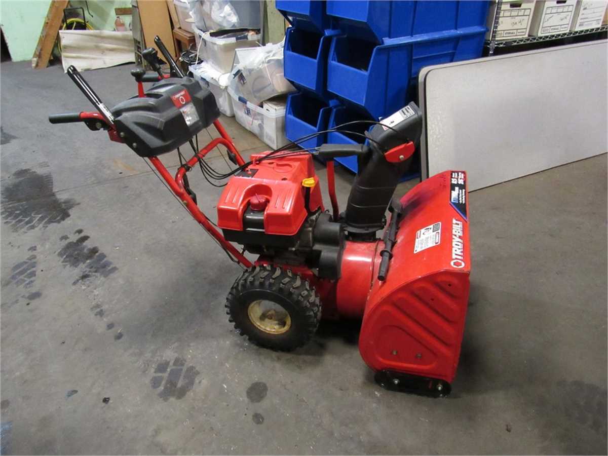 Troy Bilt 8526 Snow Blower Online Government Auctions of Government ...