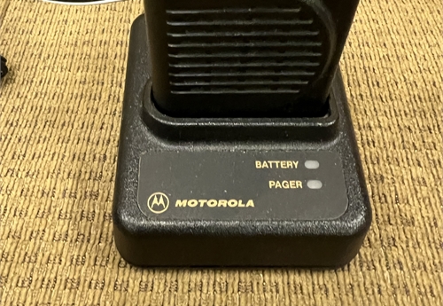 Motorola Minitor III Minitor & Charger