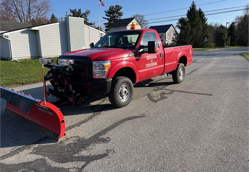 2012 Ford F350 Pick Up Truck w/ Western Snow Plow