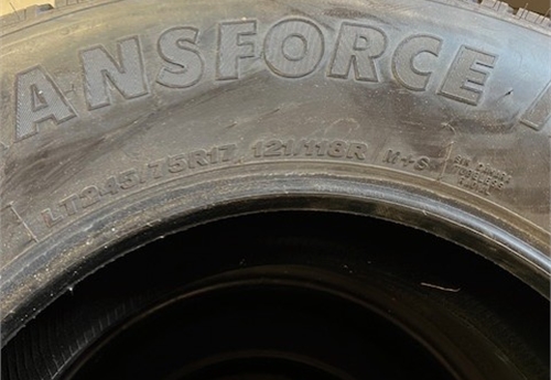 4 Firestone Transforce HT Tires