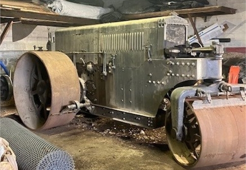 1937 8-ton, 3-wheel Buffalo Springfield Roller