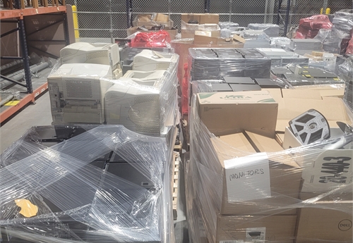20 PALLETS OF USED COMPUTER/EQUIPMENT - DSS3586 #105
