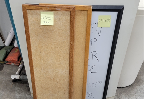 Dry Erase Board and Two Cork Boards
