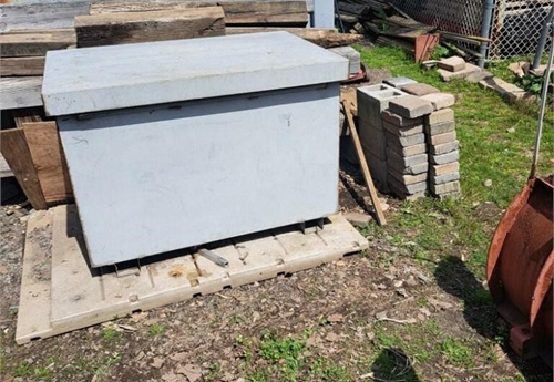 Exterior Metal Storage Box