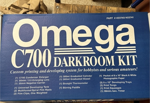 BRAND NEW  Omega C700 Darkroom Kit - BRAND NEW (9)