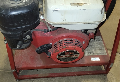 Gas powered box fan