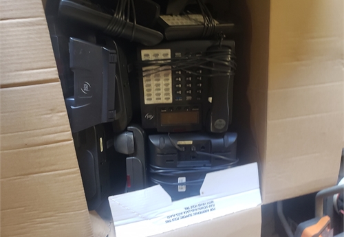 5 Boxes of ESI Office Phones