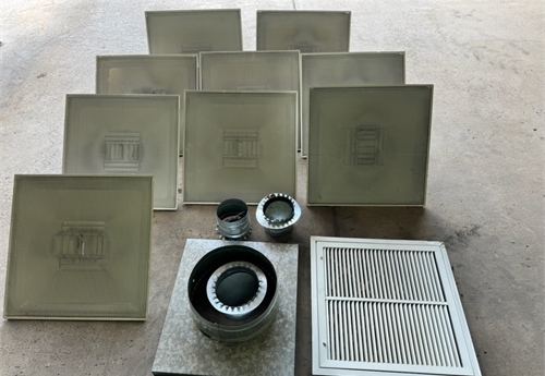 Used Drop Ceiling Heat Ducts