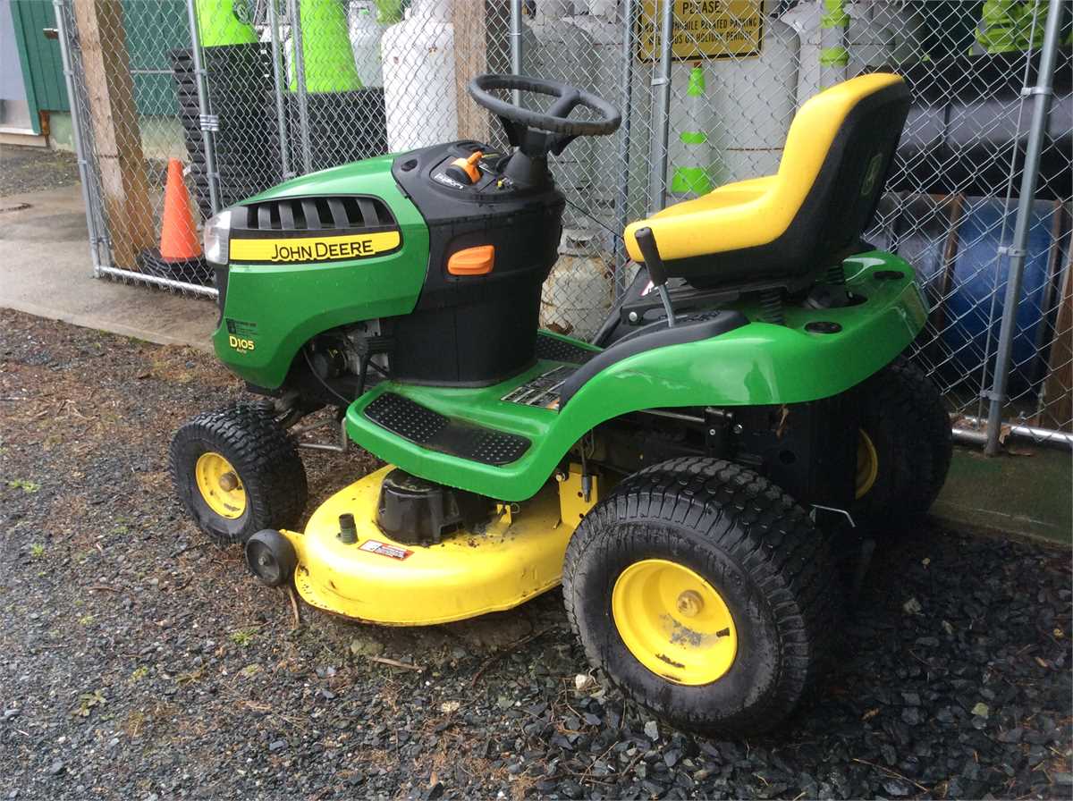 Parts or Repairs needed - John Deere D105 Online Government Auctions of ...