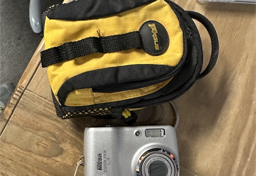 Point & Shoot Nikon Digital Camera and Case