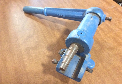 Cam lever ring bender tool without dies. See photos