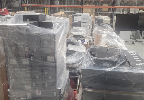 20 PALLETS OF USED COMPUTER/EQUIPMENT - DSS3585 #104