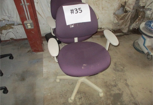 #35 OFFICE CHAIRS