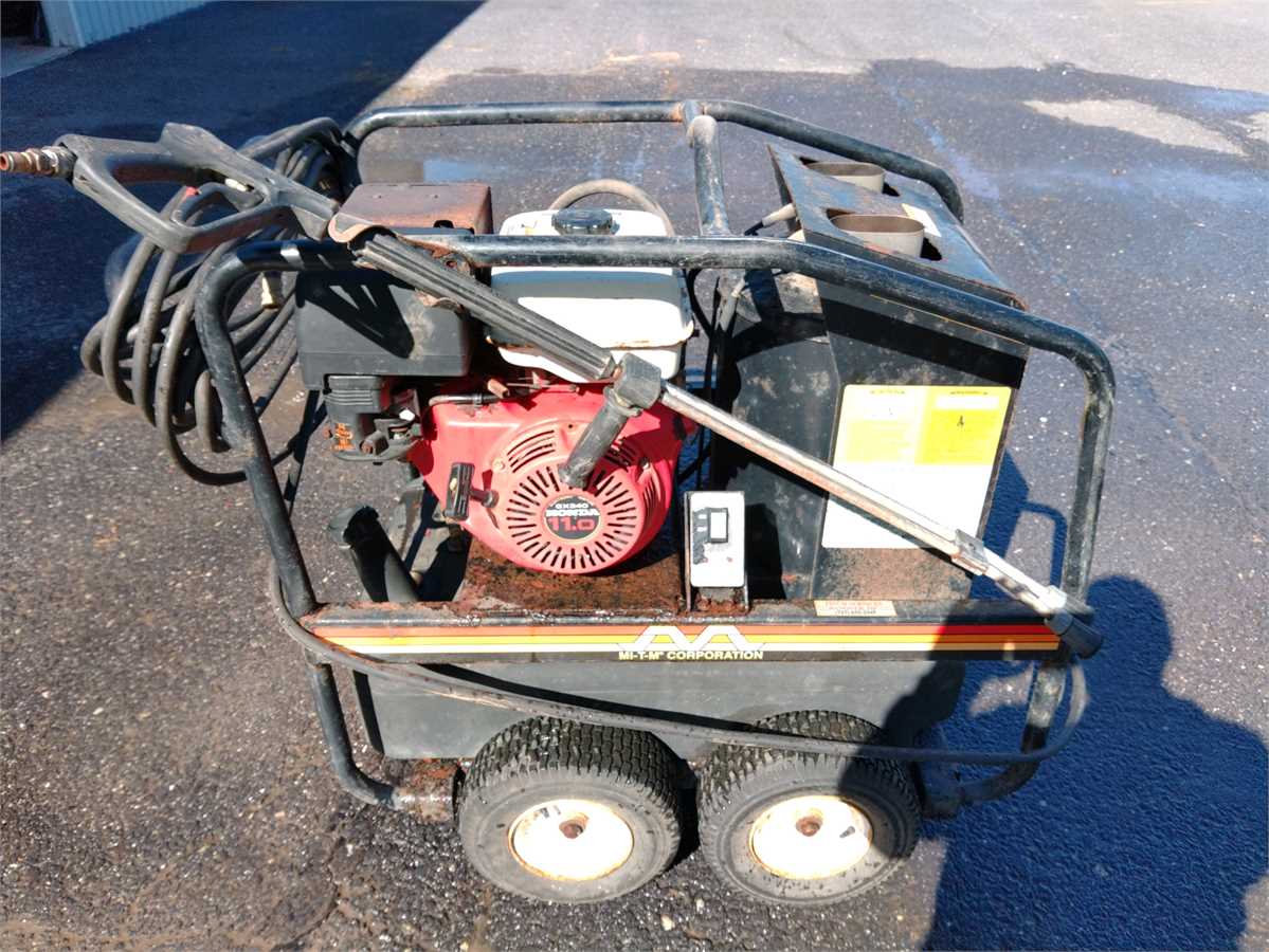 1998 Mi-T-M Corporation Hot Water Pressure Washer Online Government ...