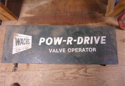 Wachs Power-Drive Valve operator