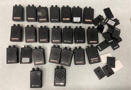 Lot of 23 Motorola Minitor 5 VHF Pagers