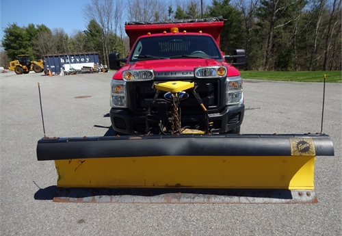 2011 F350 Super Duty Dump with 9' Fisher Plow
