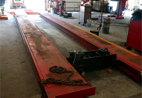 **RAMPS ONLY**  ROTARY LIFT RUNWAY ASSEMBLY AND ROLLING JACK