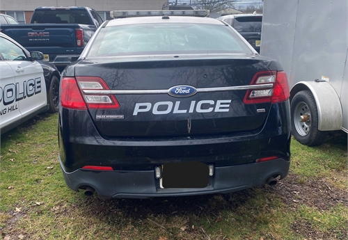 2013 Ford Police Interseptor sedan