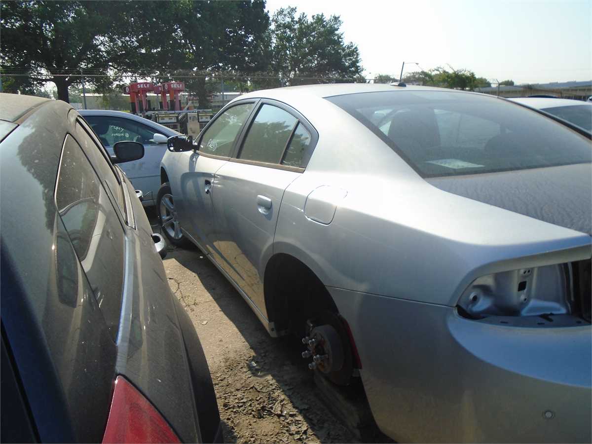 2019 Dodge Charger Gray Wrecked Pt#129336 P2005 Online Government 