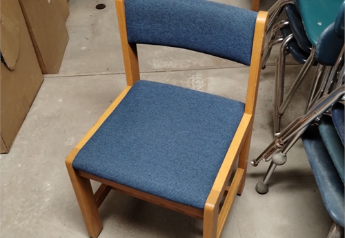LOT OF 4: Padded Chairs