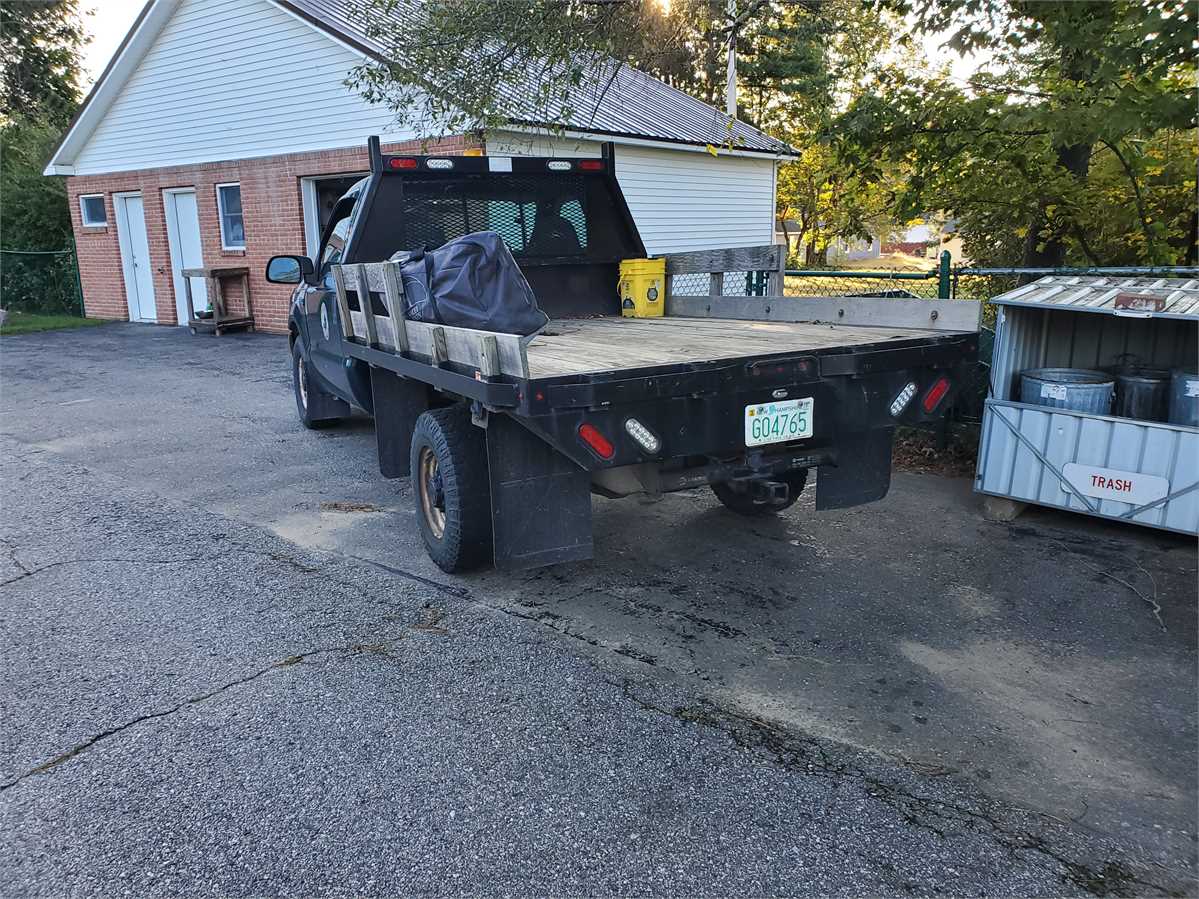 1999 Ford F-350 Flat Bed (Diesel) Online Government Auctions of ...