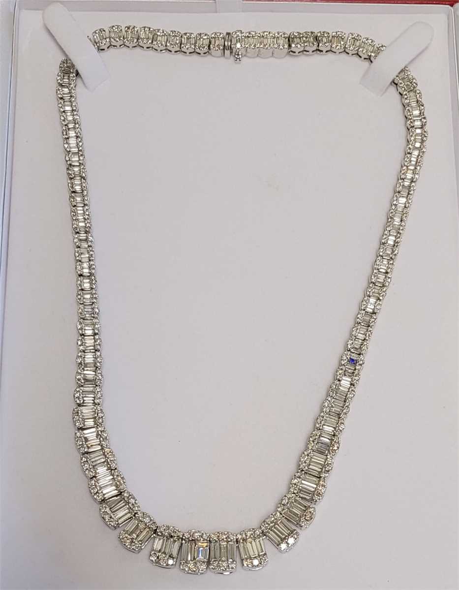 Lady's Diamond Necklace - DSS3512 Online Government Auctions of ...