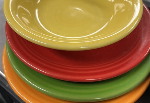 Fiestaware dinnerware